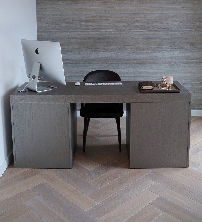 Template staand kort bureau