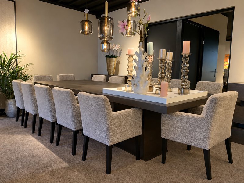 Eettafels voor 12 personen