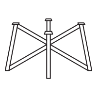 Type=Frame, Number=Vlinder 4x4 H72