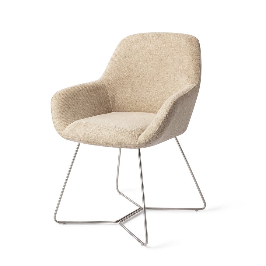 Kushi Desert Dunes Eetkamerstoel Beehive Steel