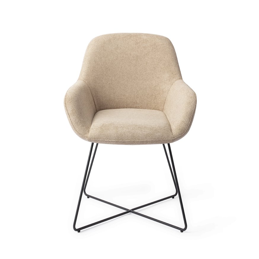Kushi Desert Dunes Eetkamerstoel Cross Black