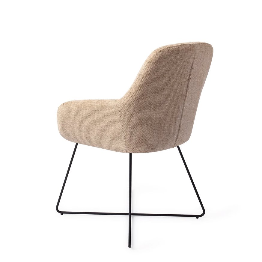 Kushi Desert Dunes Eetkamerstoel Cross Black