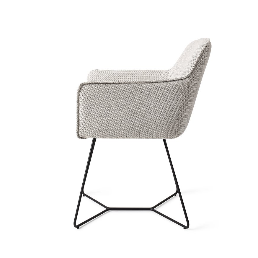 Hofu Checkers Charm Eetkamerstoel Beehive Black