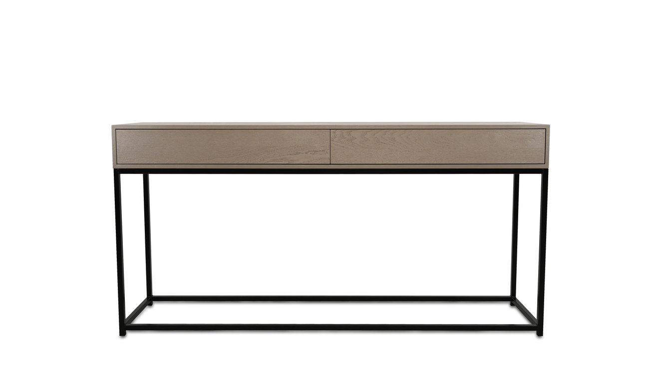 Thompson Sidetable 2-lades Rechthoekig Eiken