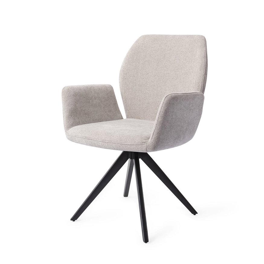 Misaki Pretty Plaster Eetkamerstoel Turn Black