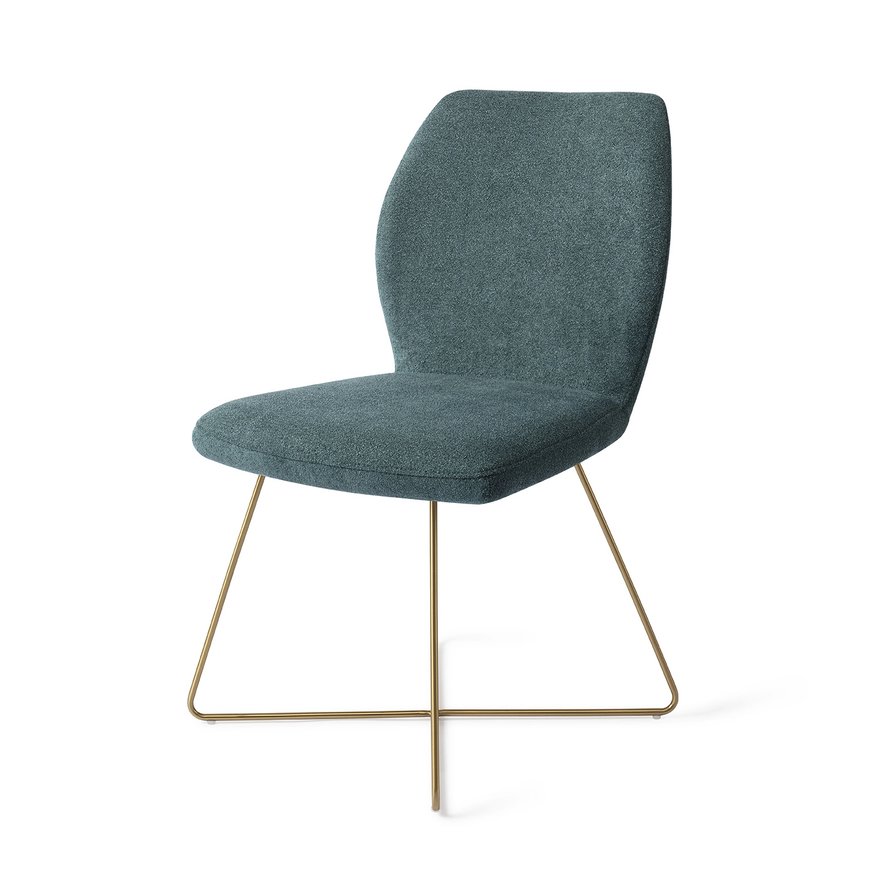 Ikata Merry Mermaid Eetkamerstoel Cross Gold