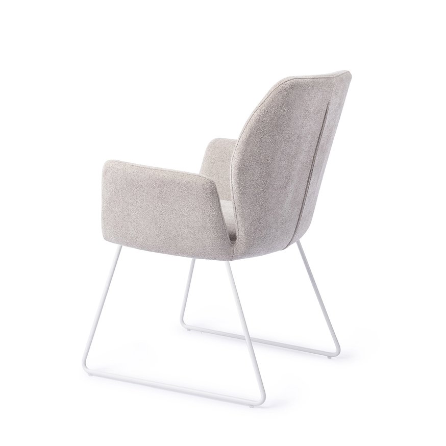 Misaki Pretty Plaster Eetkamerstoel Slide White