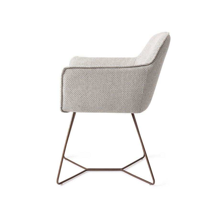 Hofu Checkers Charm Eetkamerstoel Beehive Rose