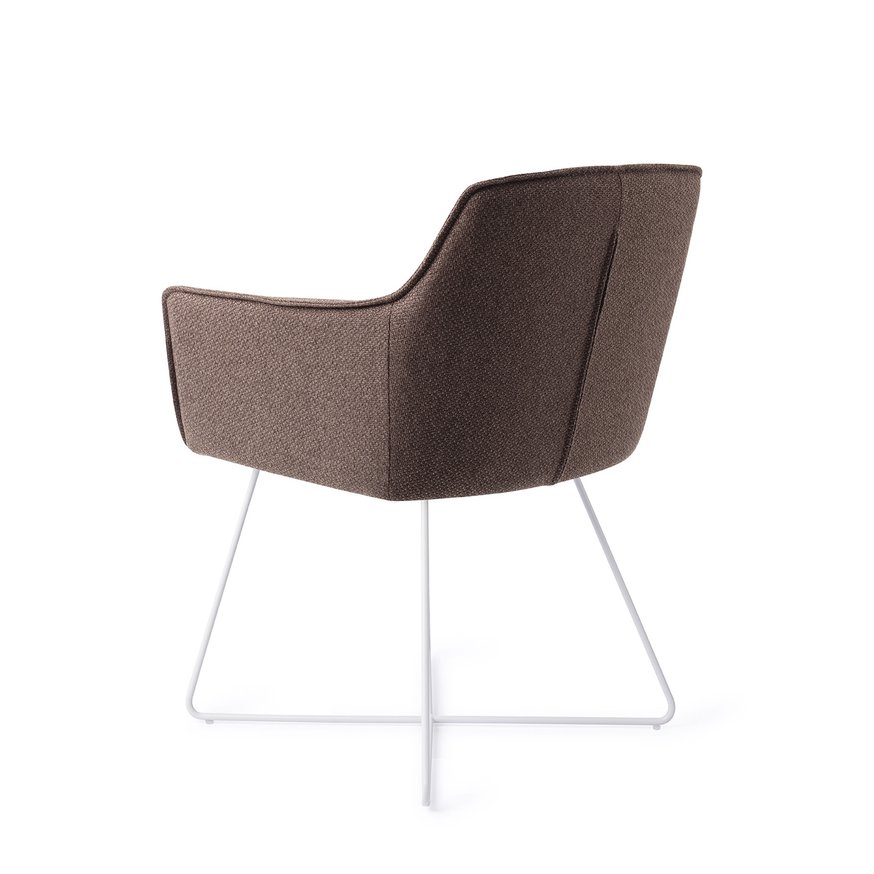 Hofu Potters Clay Eetkamerstoel Cross White