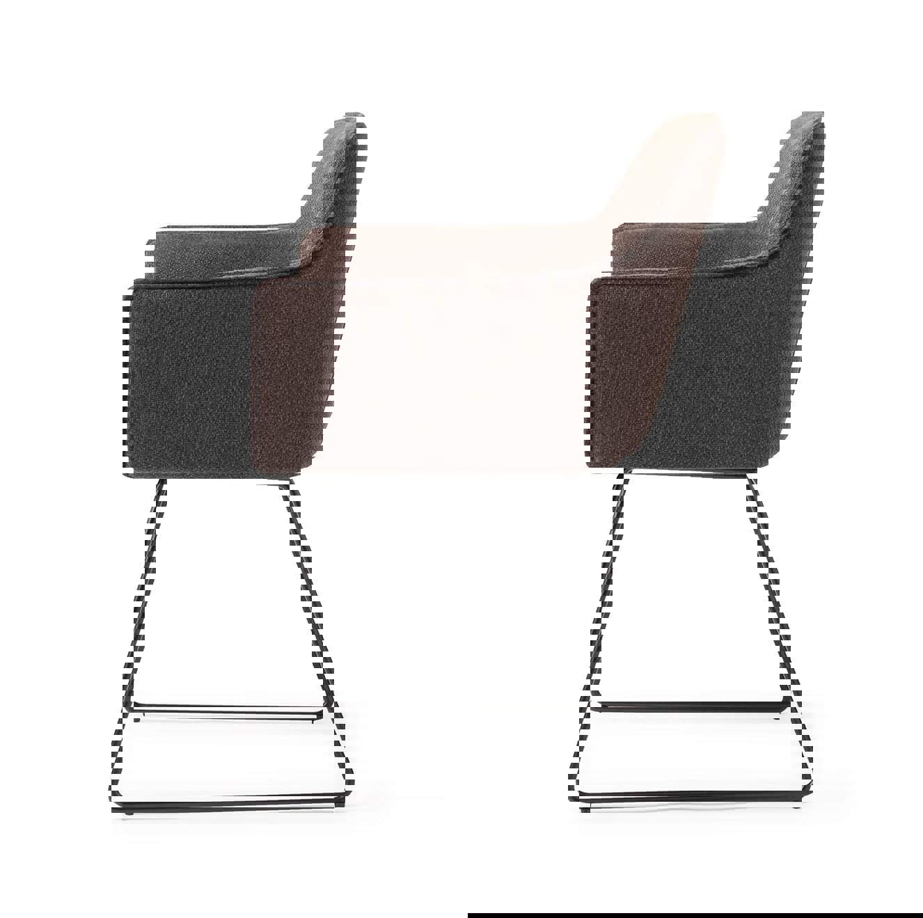 Hofu Potters Clay Eetkamerstoel Slide Black