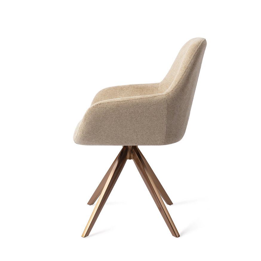 Kushi Desert Dunes Eetkamerstoel Turn Rose