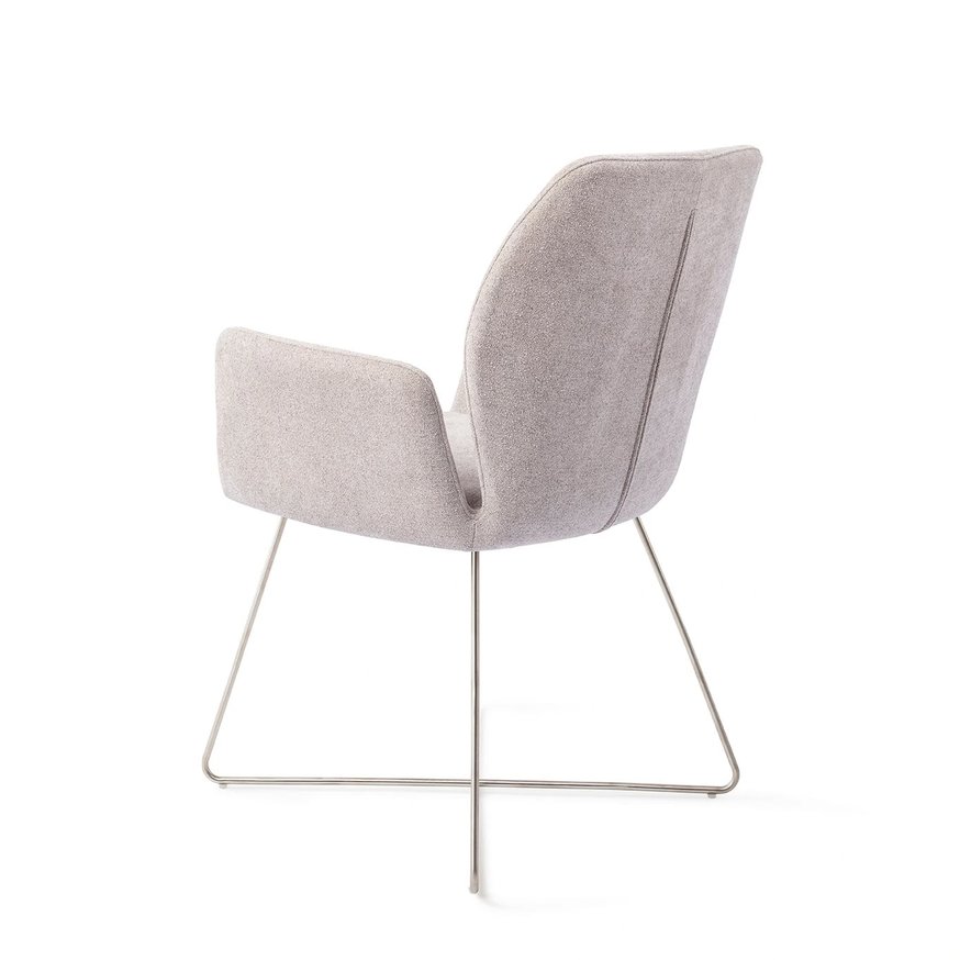 Misaki Pretty Plaster Eetkamerstoel Cross Steel