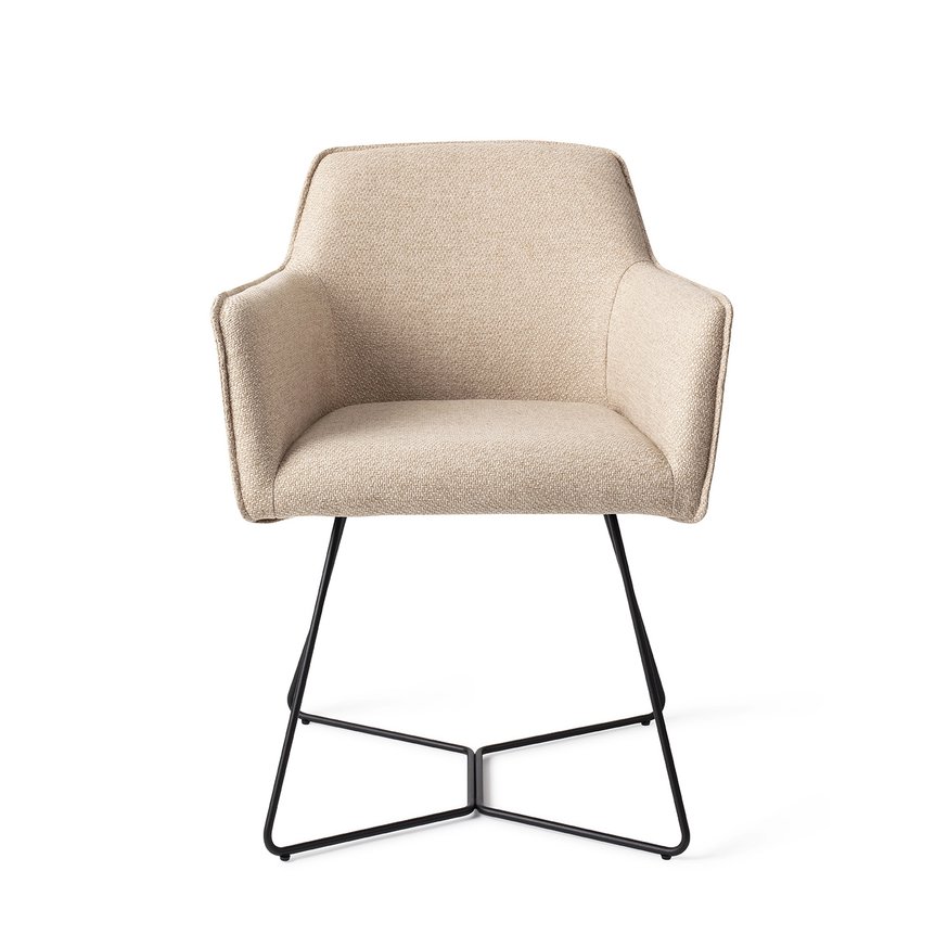 Hofu Wild Walnut Eetkamerstoel Beehive Black
