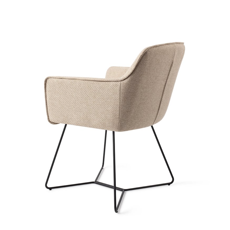 Hofu Wild Walnut Eetkamerstoel Beehive Black