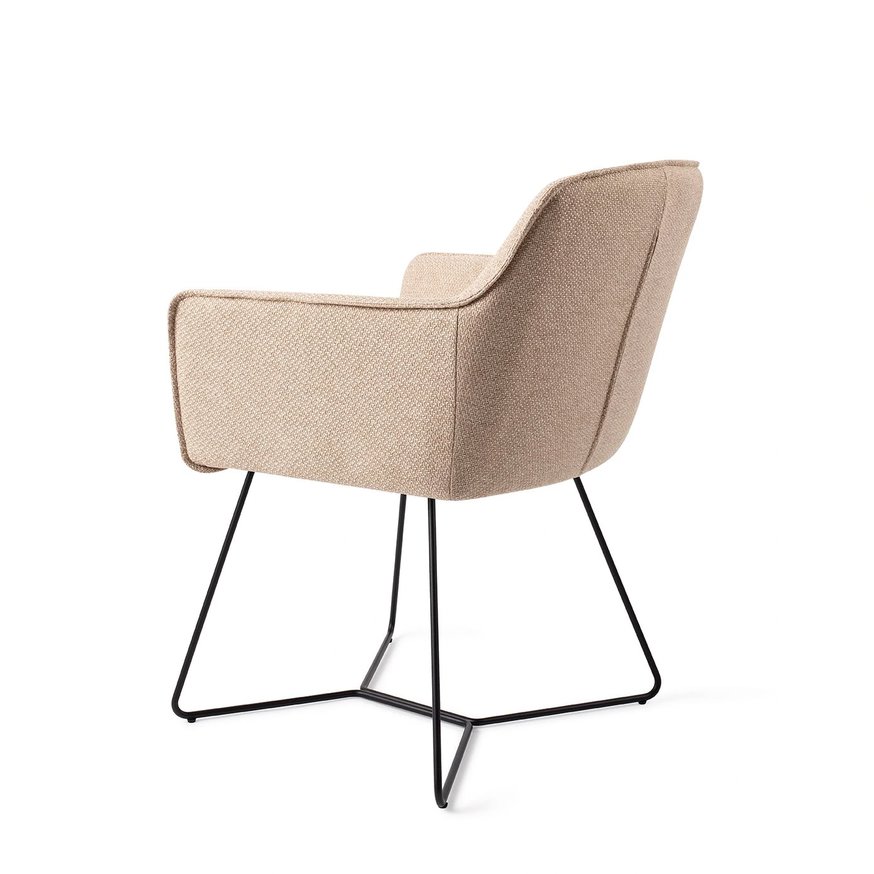 Hofu Wild Walnut Eetkamerstoel Beehive Black
