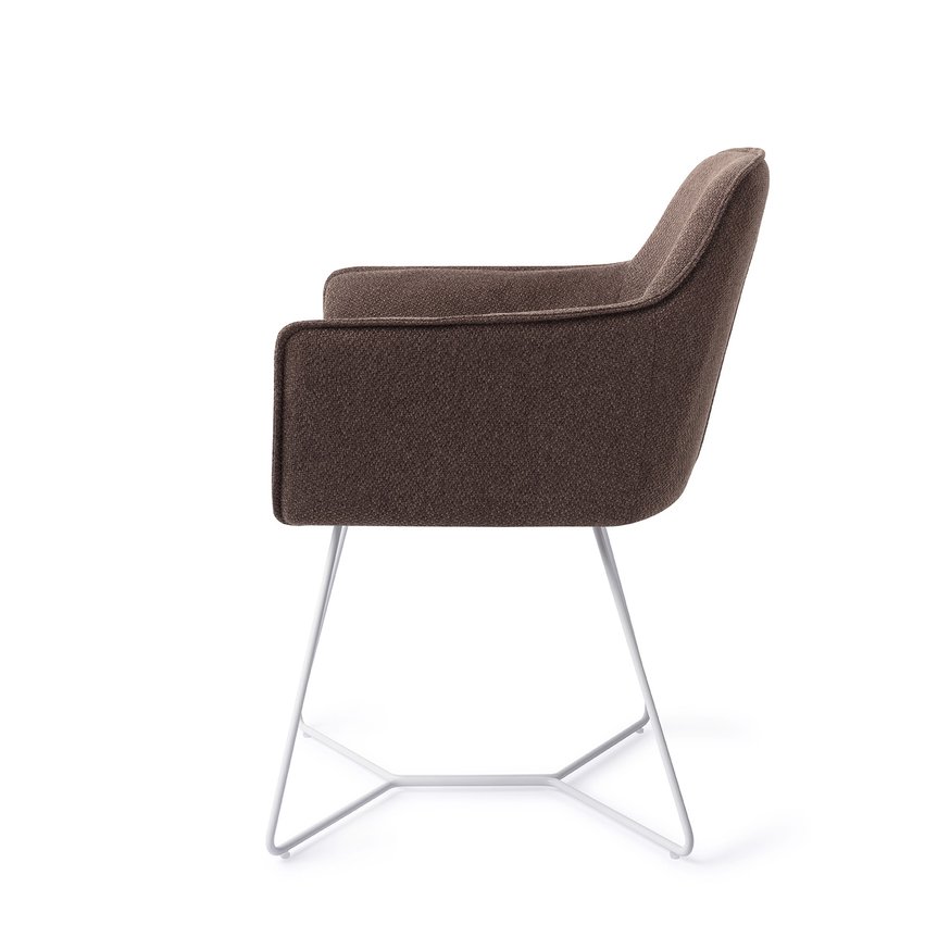 Hofu Potters Clay Eetkamerstoel Beehive White