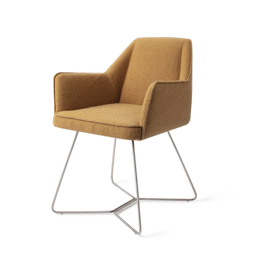 Tome Masai Giraffe Eetkamerstoel Beehive Steel