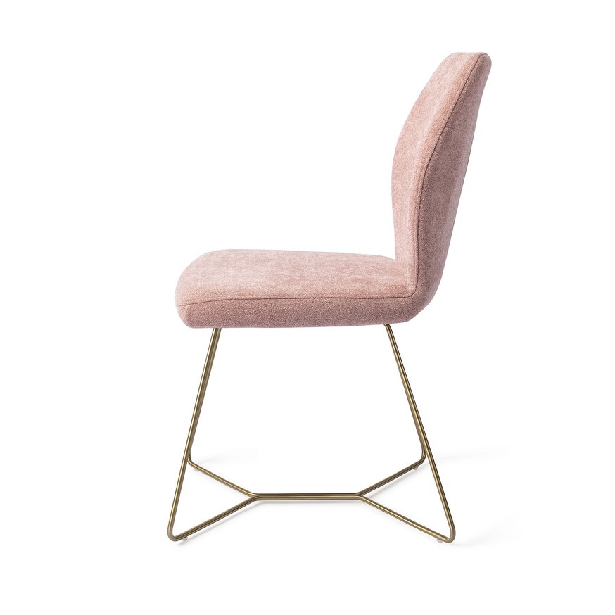 Ikata Anemone Eetkamerstoel Beehive Gold