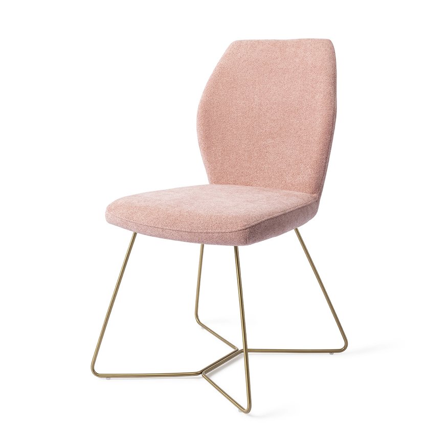 Ikata Anemone Eetkamerstoel Beehive Gold