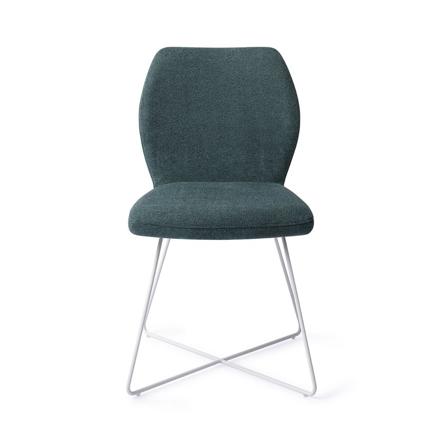 Ikata Merry Mermaid Eetkamerstoel Cross White