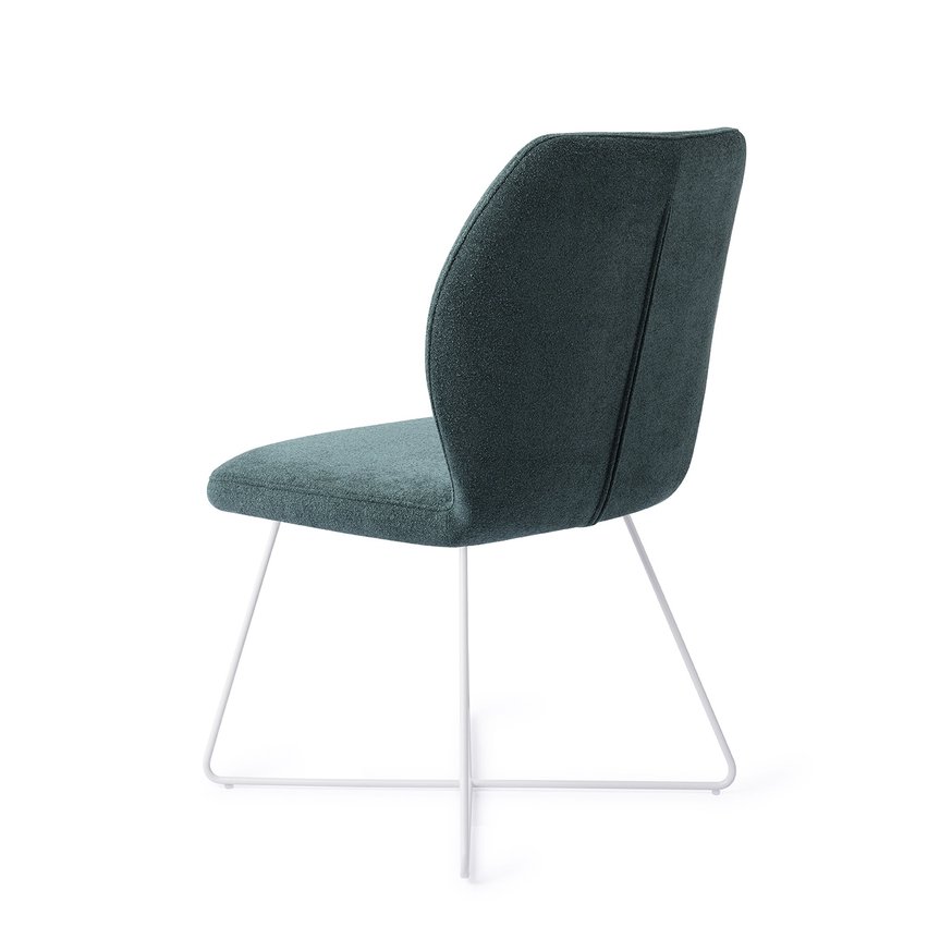 Ikata Merry Mermaid Eetkamerstoel Cross White