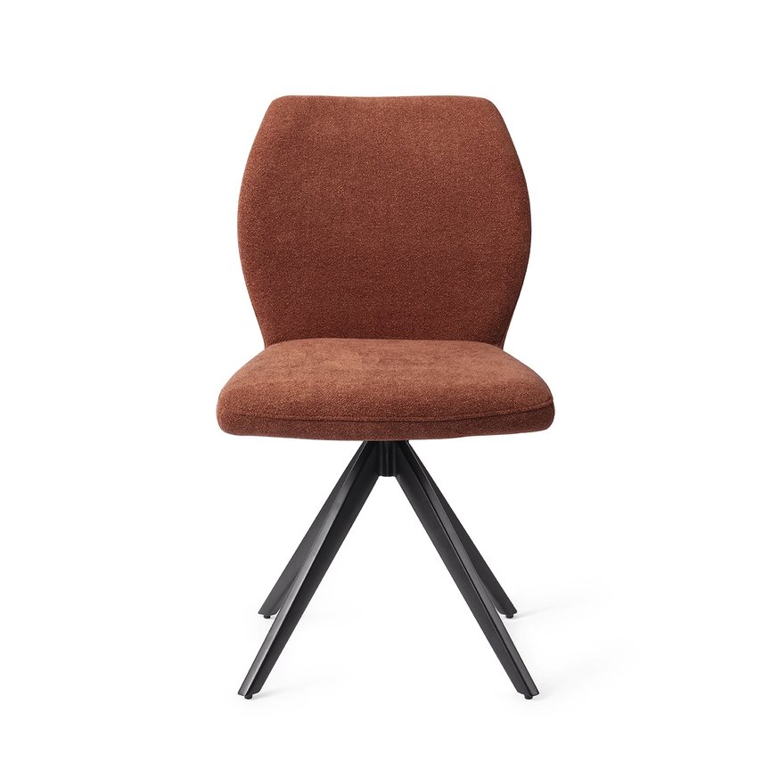 Ikata Cosy Copper Eetkamerstoel Turn Black