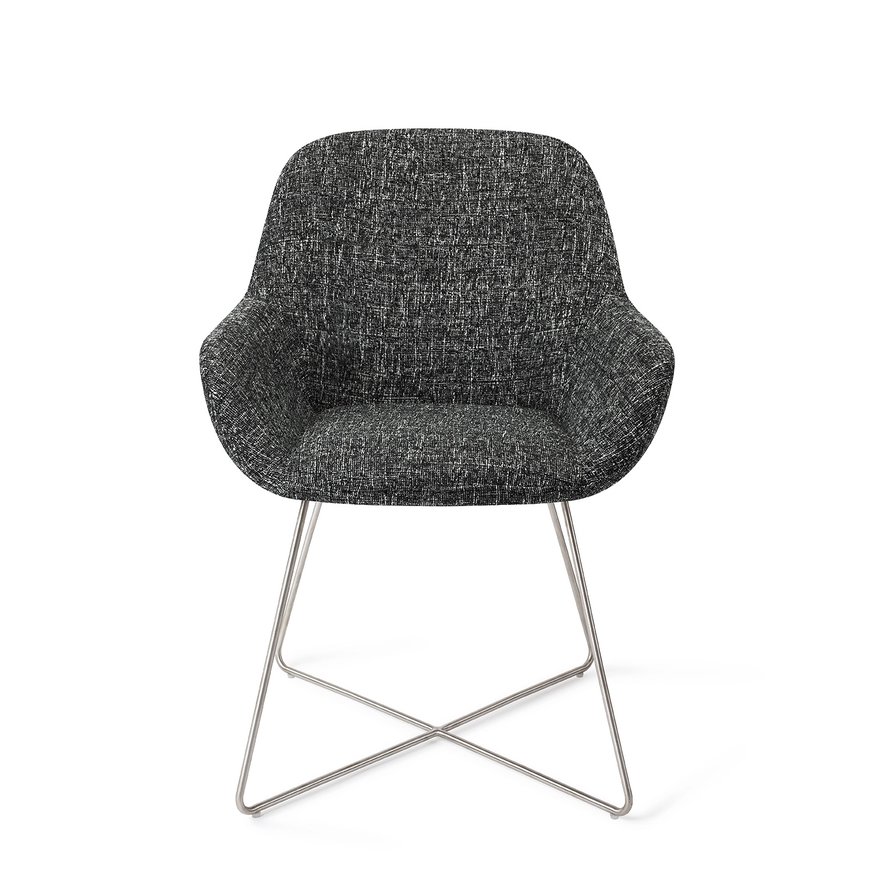 Kushi Skyfall Eetkamerstoel Cross Steel