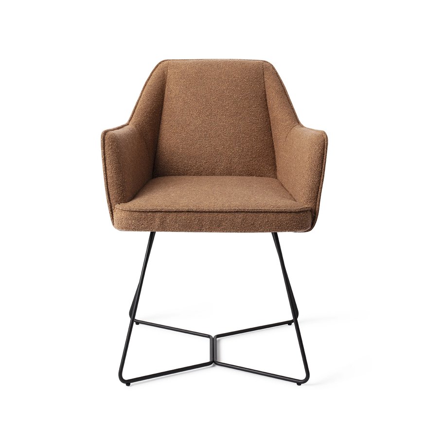 Tome Cinnamon Bun Eetkamerstoel Beehive Black