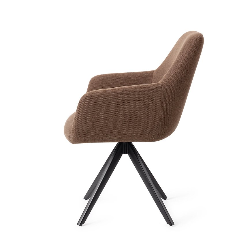 Hiroo Rustic Rye Eetkamerstoel Turn Black