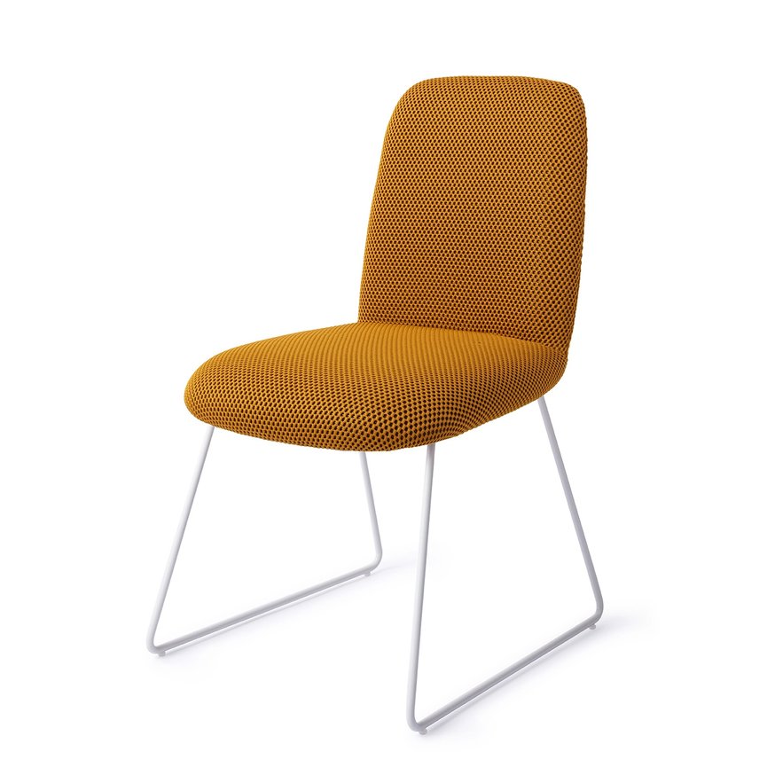 Taiwa Groovy Garam Eetkamerstoel Slide White