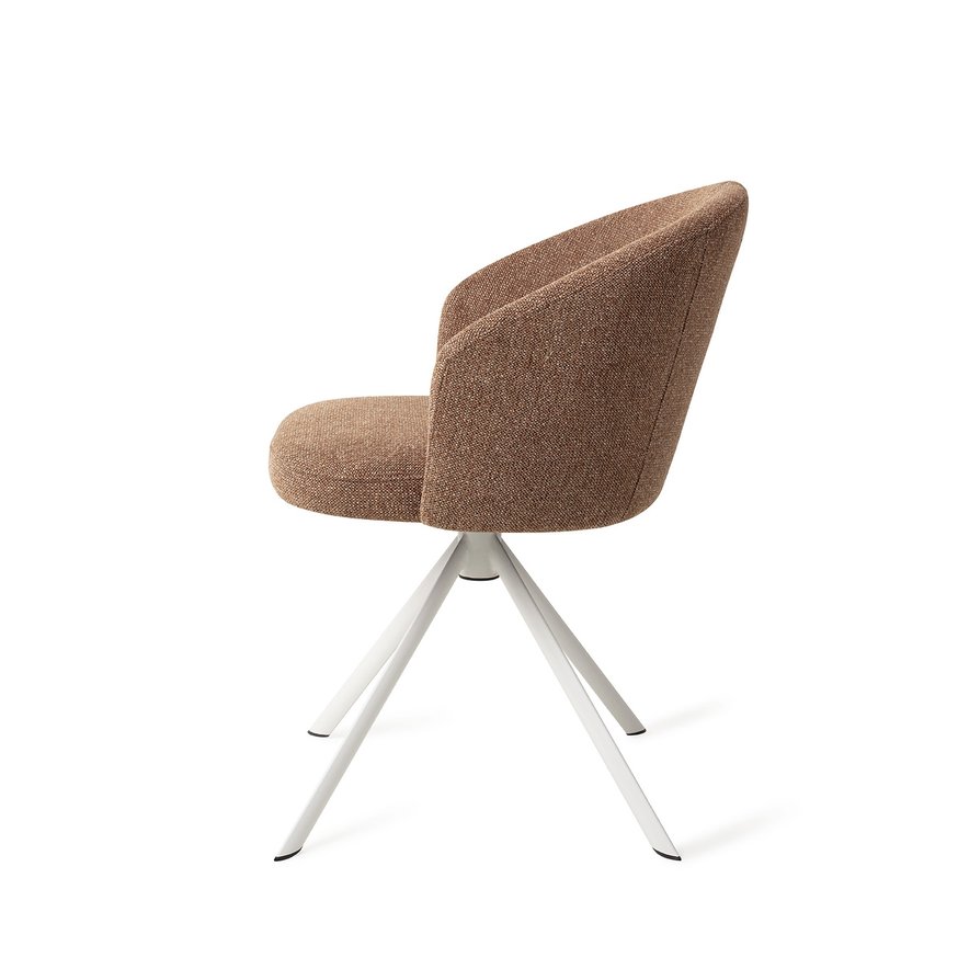 Niimi Marron Eetkamerstoel Revolve White