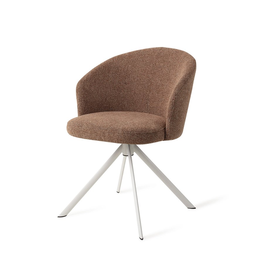 Niimi Marron Eetkamerstoel Revolve White