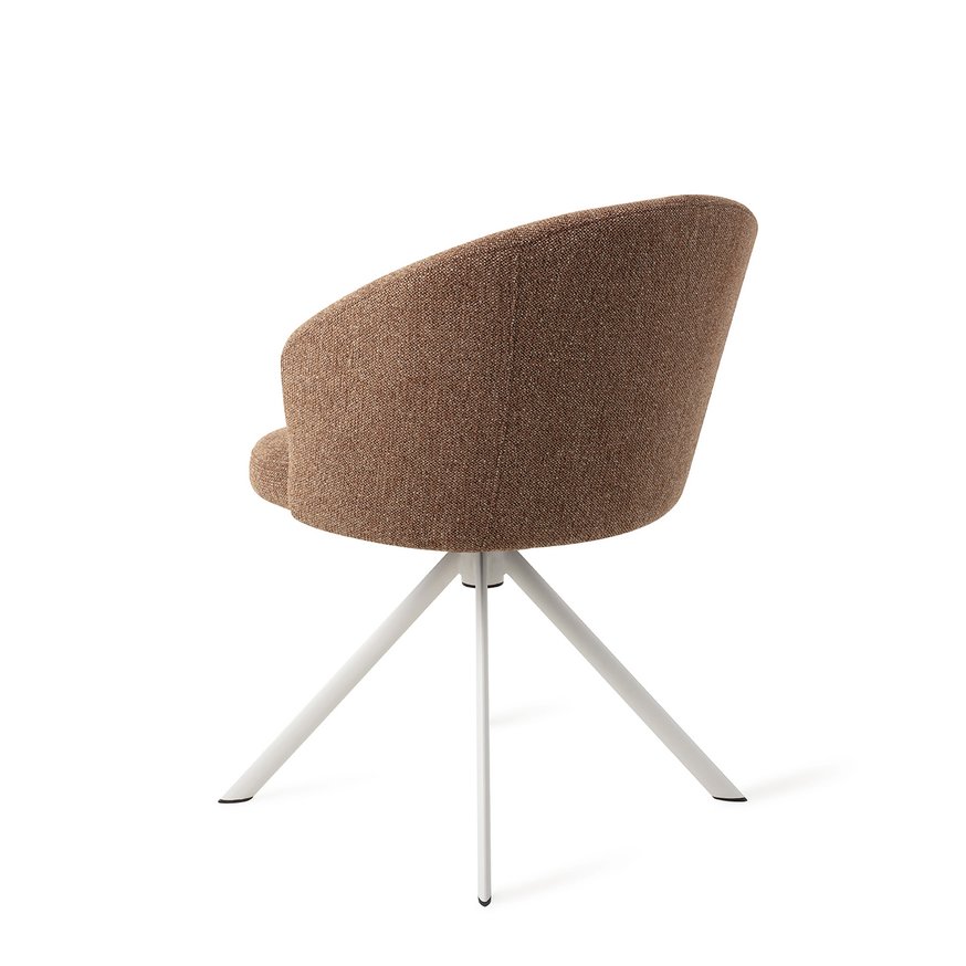 Niimi Marron Eetkamerstoel Revolve White