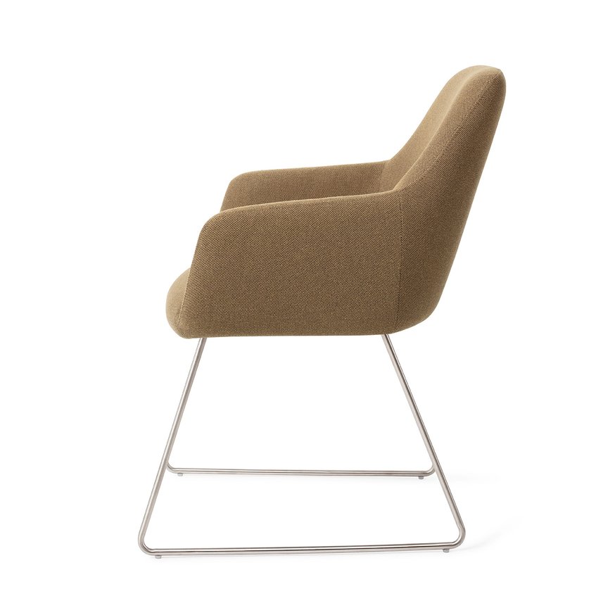 Hiroo Willow Eetkamerstoel Slide Steel