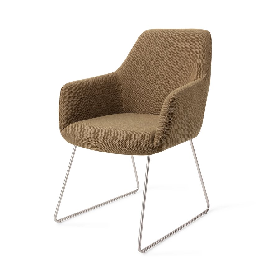 Hiroo Willow Eetkamerstoel Slide Steel