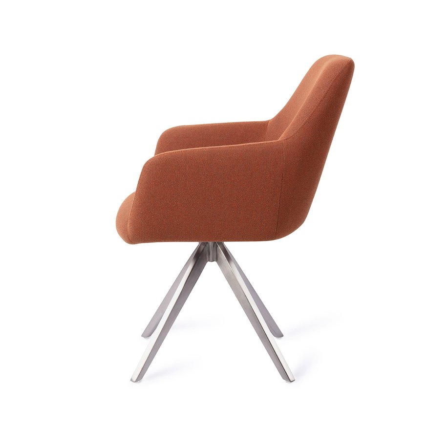 Hiroo Hearth Harmony Eetkamerstoel Turn Steel