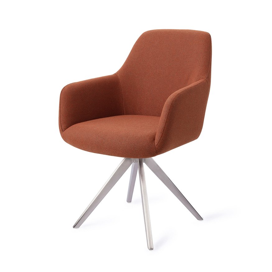 Hiroo Hearth Harmony Eetkamerstoel Turn Steel