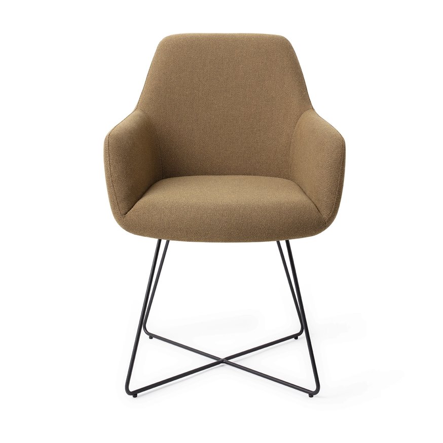 Hiroo Willow Eetkamerstoel Cross Black