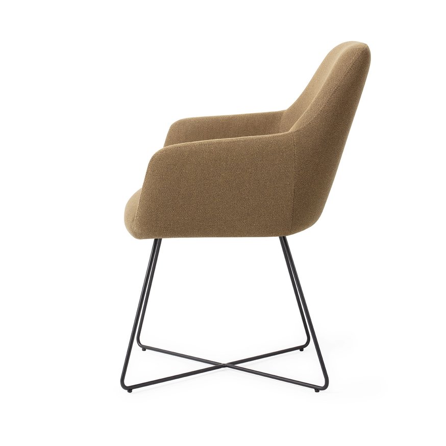 Hiroo Willow Eetkamerstoel Cross Black
