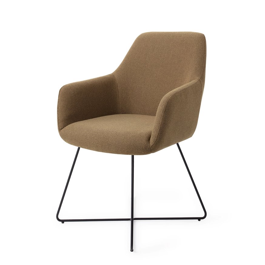 Hiroo Willow Eetkamerstoel Cross Black