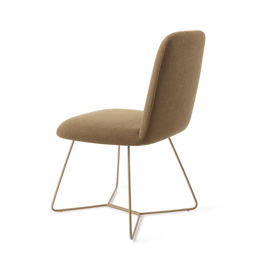 Taiwa Willow Eetkamerstoel Beehive Gold