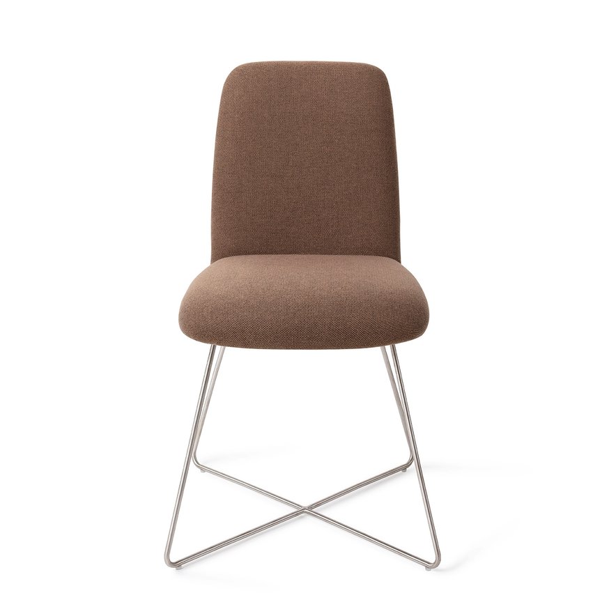Taiwa Rustic Rye Eetkamerstoel Cross Steel