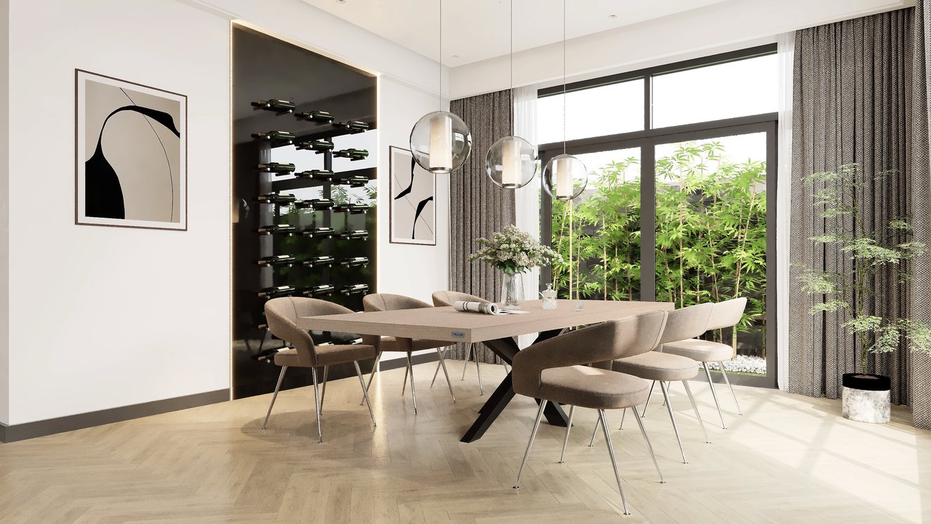 Venaugh Eettafel Rechthoekig Eiken