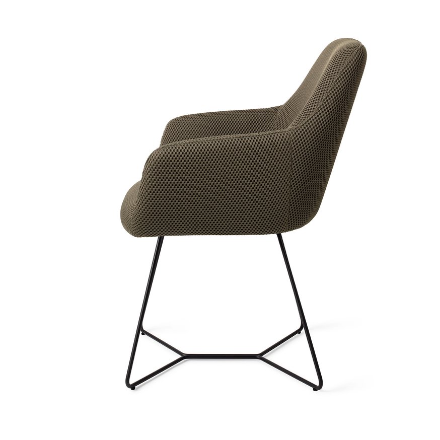 Hiroo Jungle Jewel Eetkamerstoel Beehive Black
