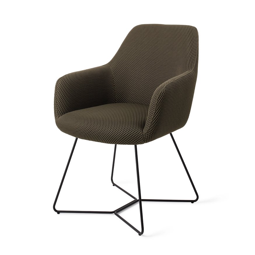 Hiroo Jungle Jewel Eetkamerstoel Beehive Black