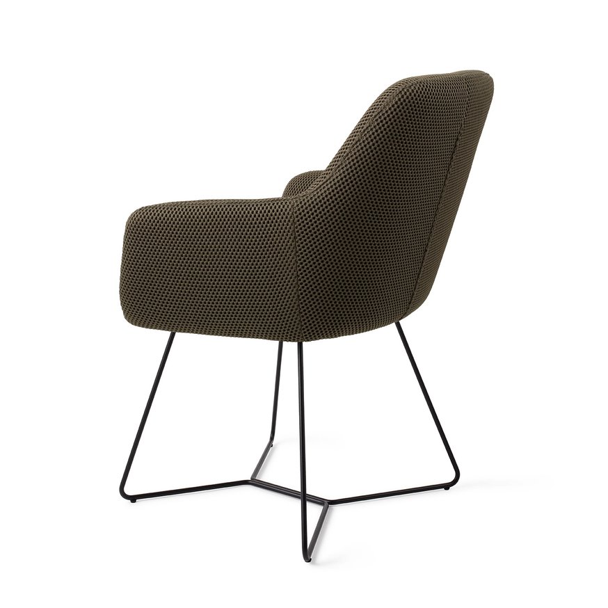 Hiroo Jungle Jewel Eetkamerstoel Beehive Black