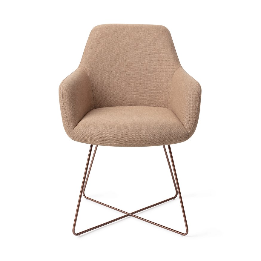 Hiroo Whisper Wheat Eetkamerstoel Cross Rose