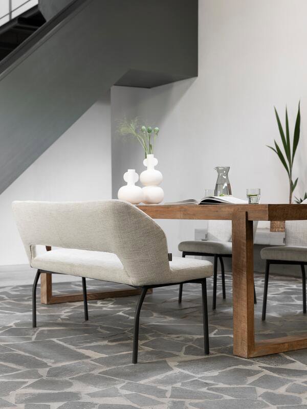 Bloom Eetkamerbank 150 Polaris Naturel