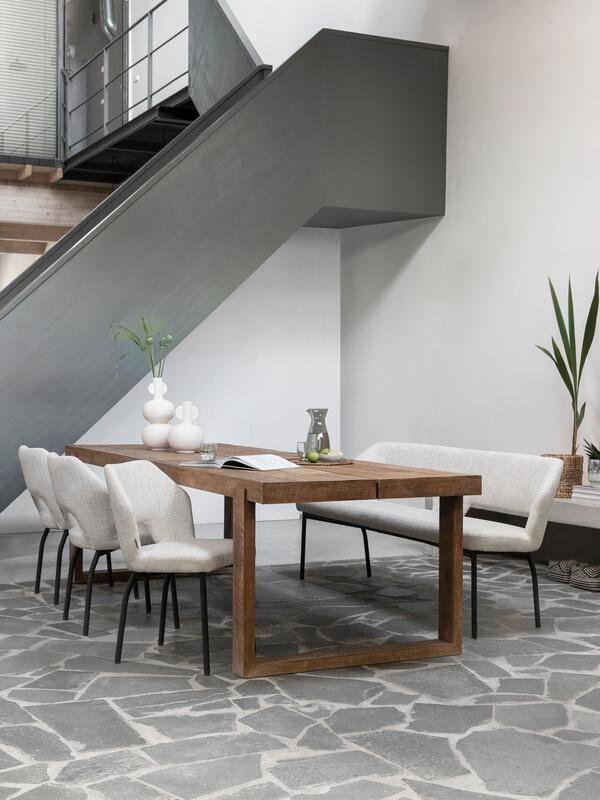 Bloom Eetkamerbank 190 Polaris Naturel