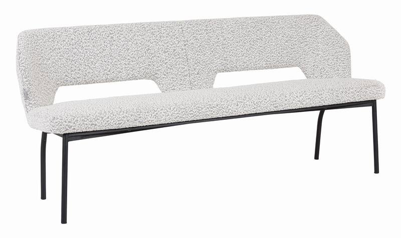 Bloom Eetkamerbank 190 Blouclé Lightgrey